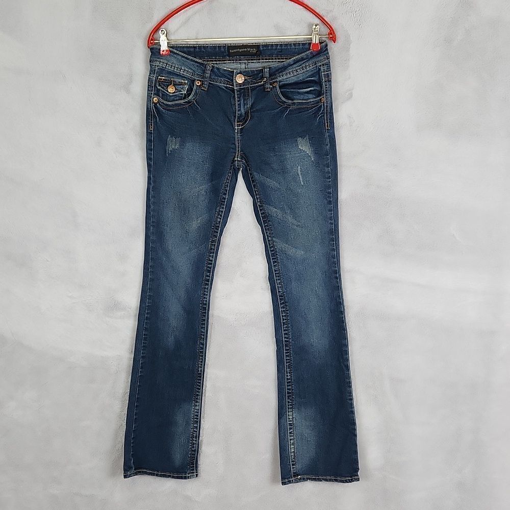 Y2K Twentyoneblack Rue 21 dark wash mid rise jeans